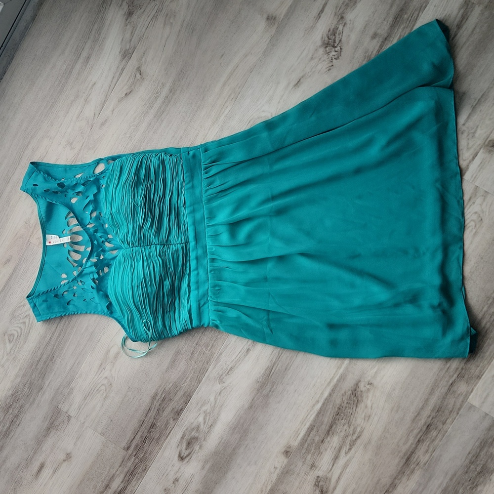 Pretty Green Cocktail Dress